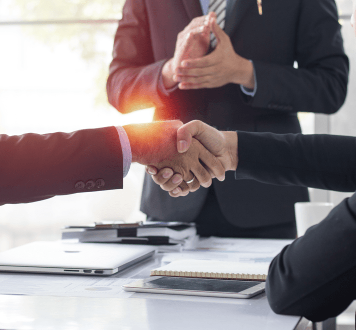 Global business meeting and consultation