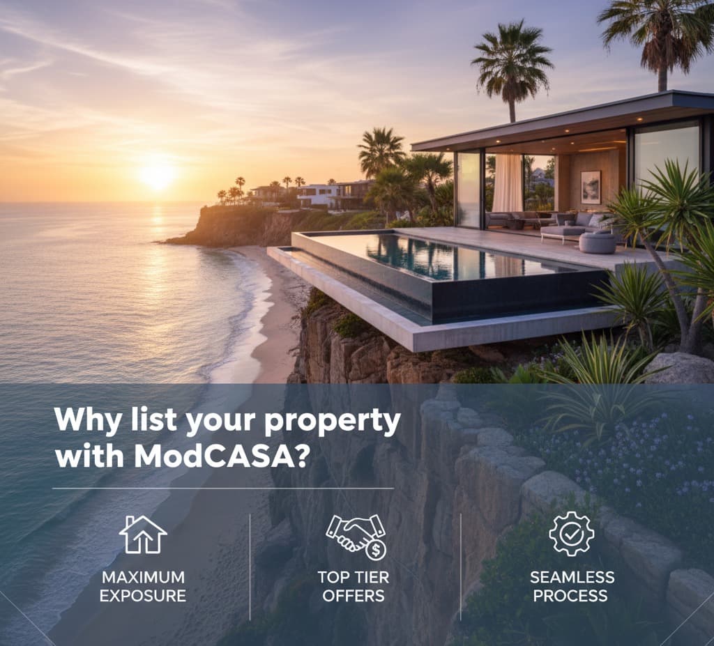 Handshake with house model